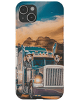 'The Truckers' Personalized 2 Pet Phone Case