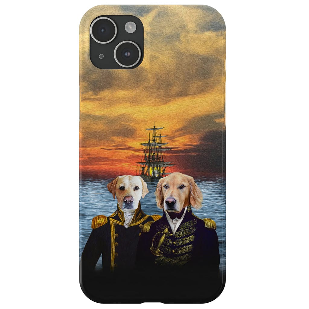 &#39;The Explorers&#39; Personalized 2 Pet Phone Case