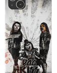 Funda personalizada para teléfono con 3 mascotas 'Kiss Doggos'