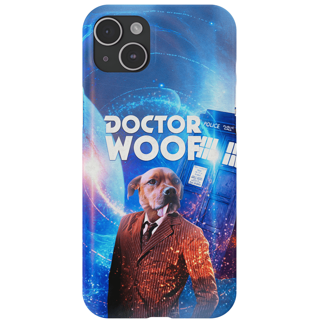 &#39;Dr. Woof (Male)&#39; Personalized Phone Case