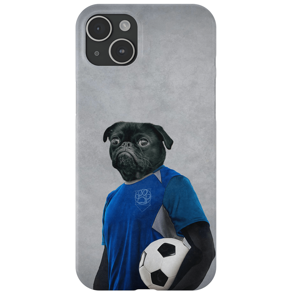 &#39;The Soccer Player&#39; Personalized Phone Case