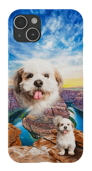 &#39;Majestic Canyon&#39; Personalized Pet Phone Cases