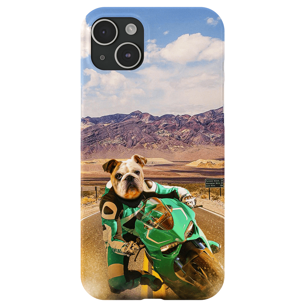 &#39;Kawadawgi Rider&#39; Personalized Phone Case