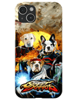 'Street Doggos' Funda personalizada para teléfono con 3 mascotas