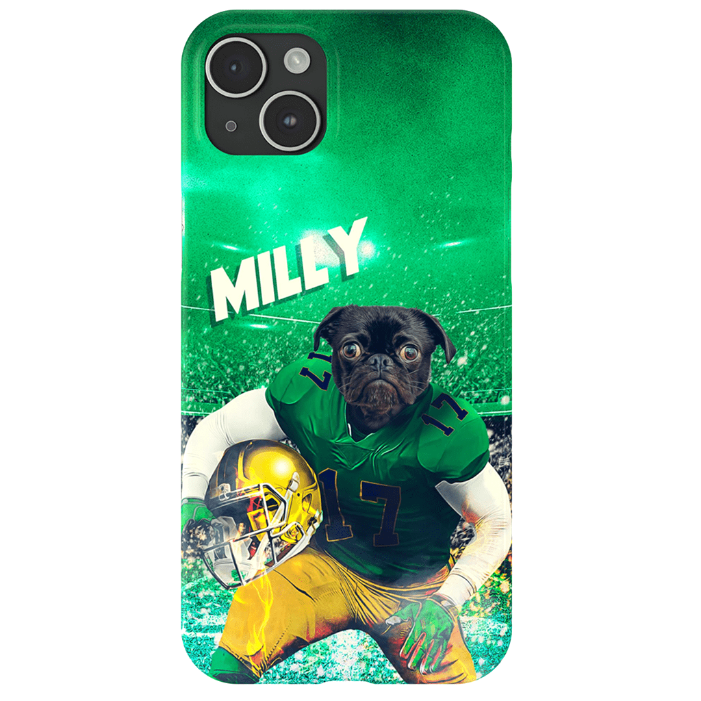 Funda para teléfono personalizada &#39;Notre Dame Doggos&#39;