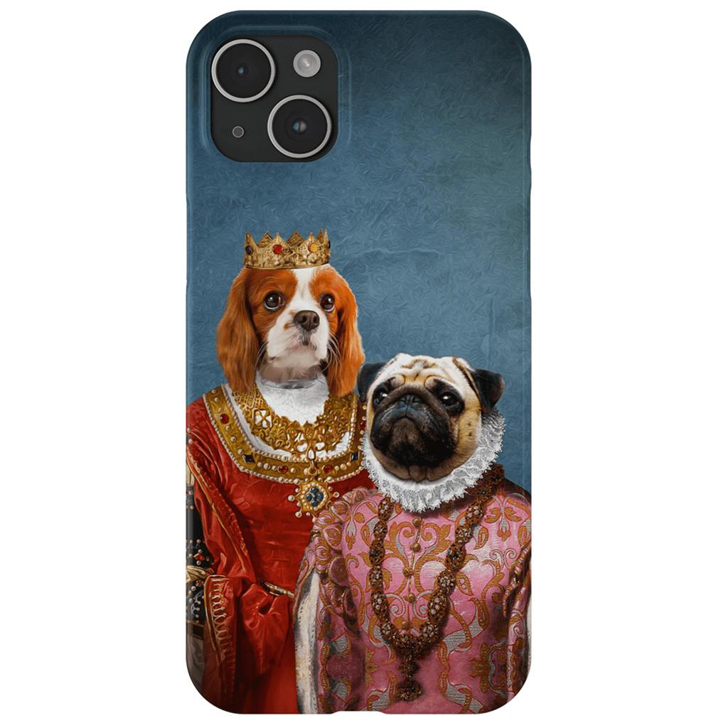 &#39;Queen and Archduchess&#39; Personalized 2 Pet Phone Case