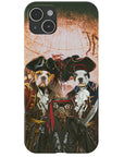 'The Pirates' Personalized 3 Pet Phone Case