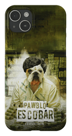 &#39;Pawblo Escobar&#39; Personalized Phone Case