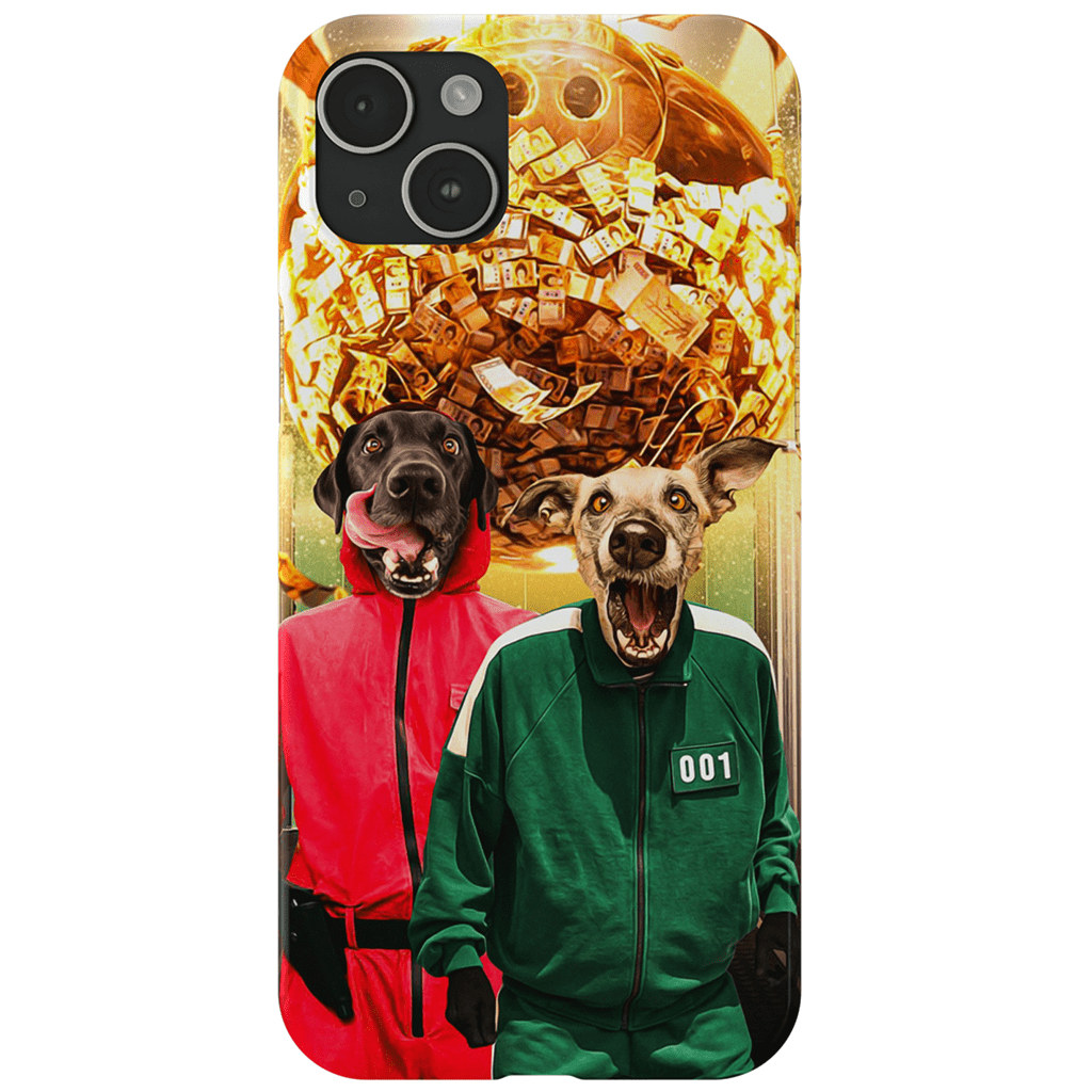 &#39;Squid Paws&#39; Personalized 2 Pet Phone Case