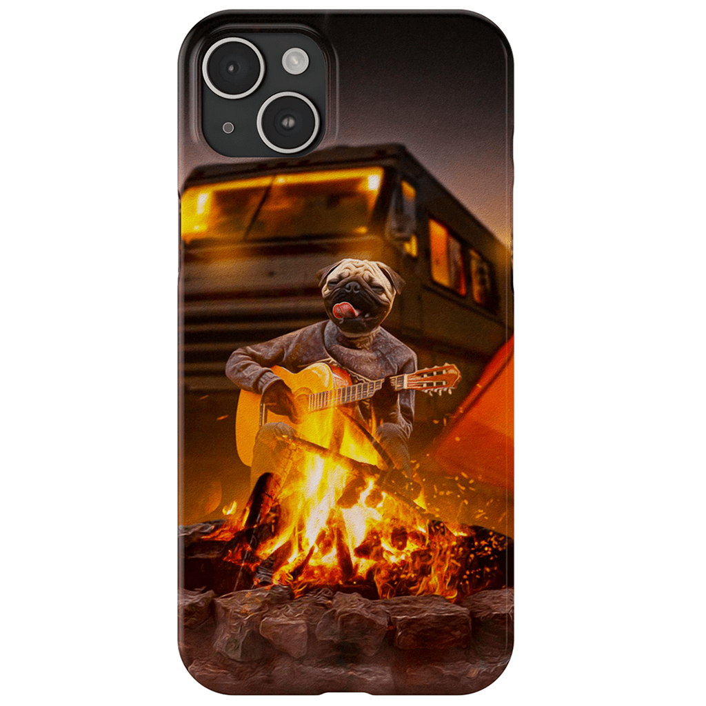 &#39;The Camper&#39; Personalized Phone Case