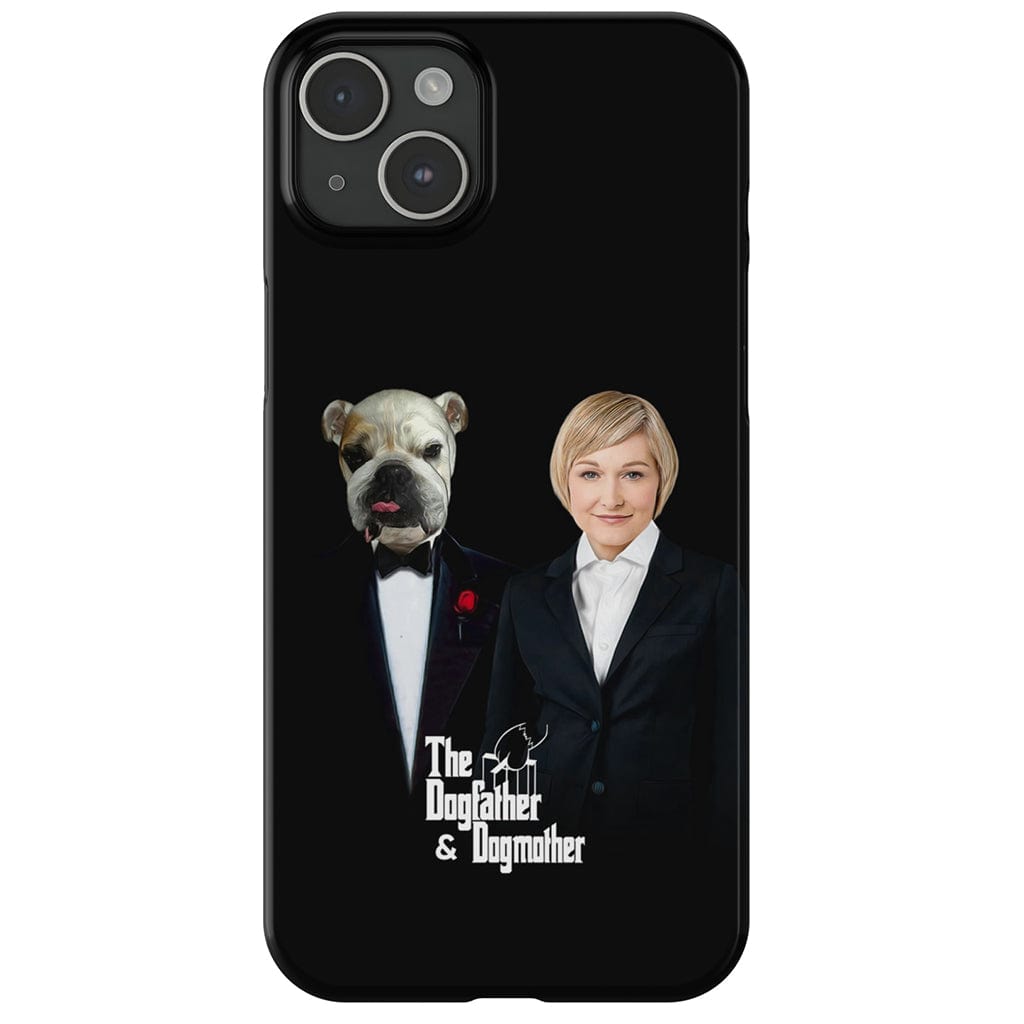 &#39;The Dogfather &amp; Dogmother&#39; Personalized Pet/Human Phone Case