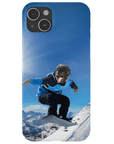 'The Snowboarder' Personalized Phone Case