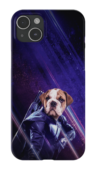 &#39;Hawkeye Doggo&#39; Personalized Phone Case