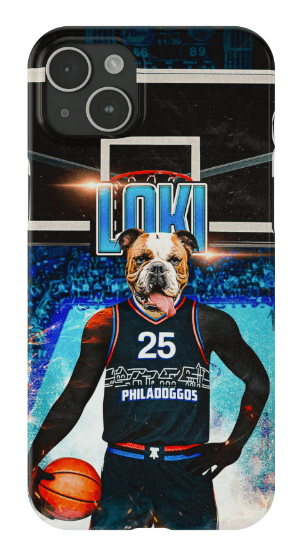 &#39;Philadoggos 76ers&#39; Personalized Phone Case