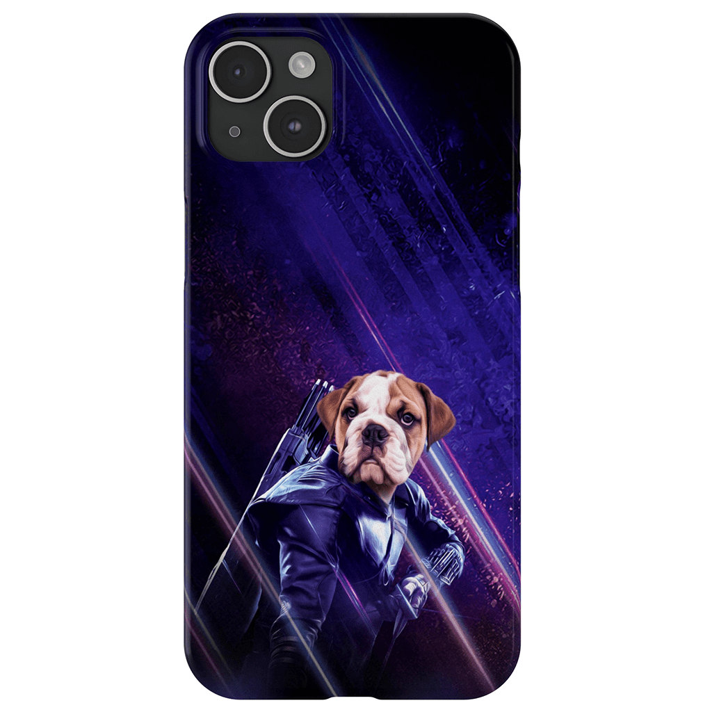 &#39;Hawkeye Doggo&#39; Personalized Phone Case