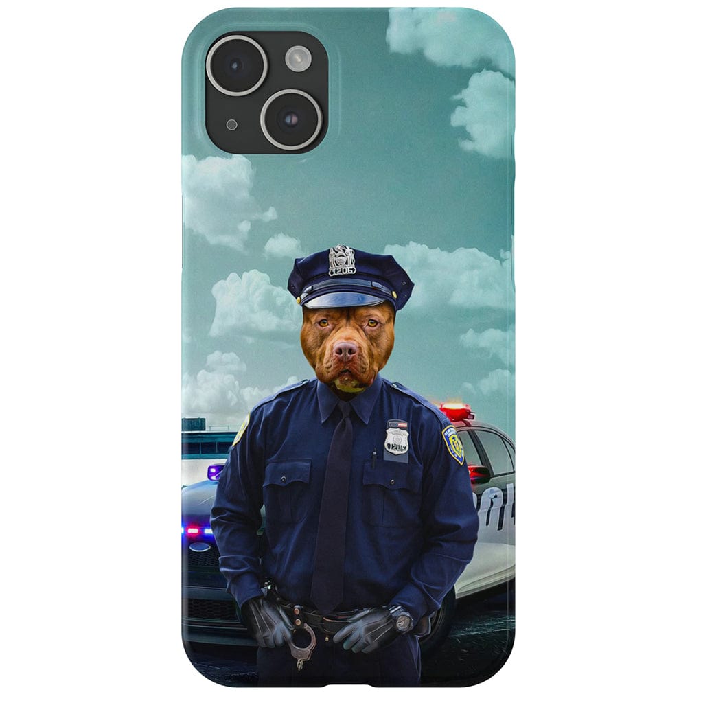 &#39;The Police Officer&#39; Personalized Phone Case