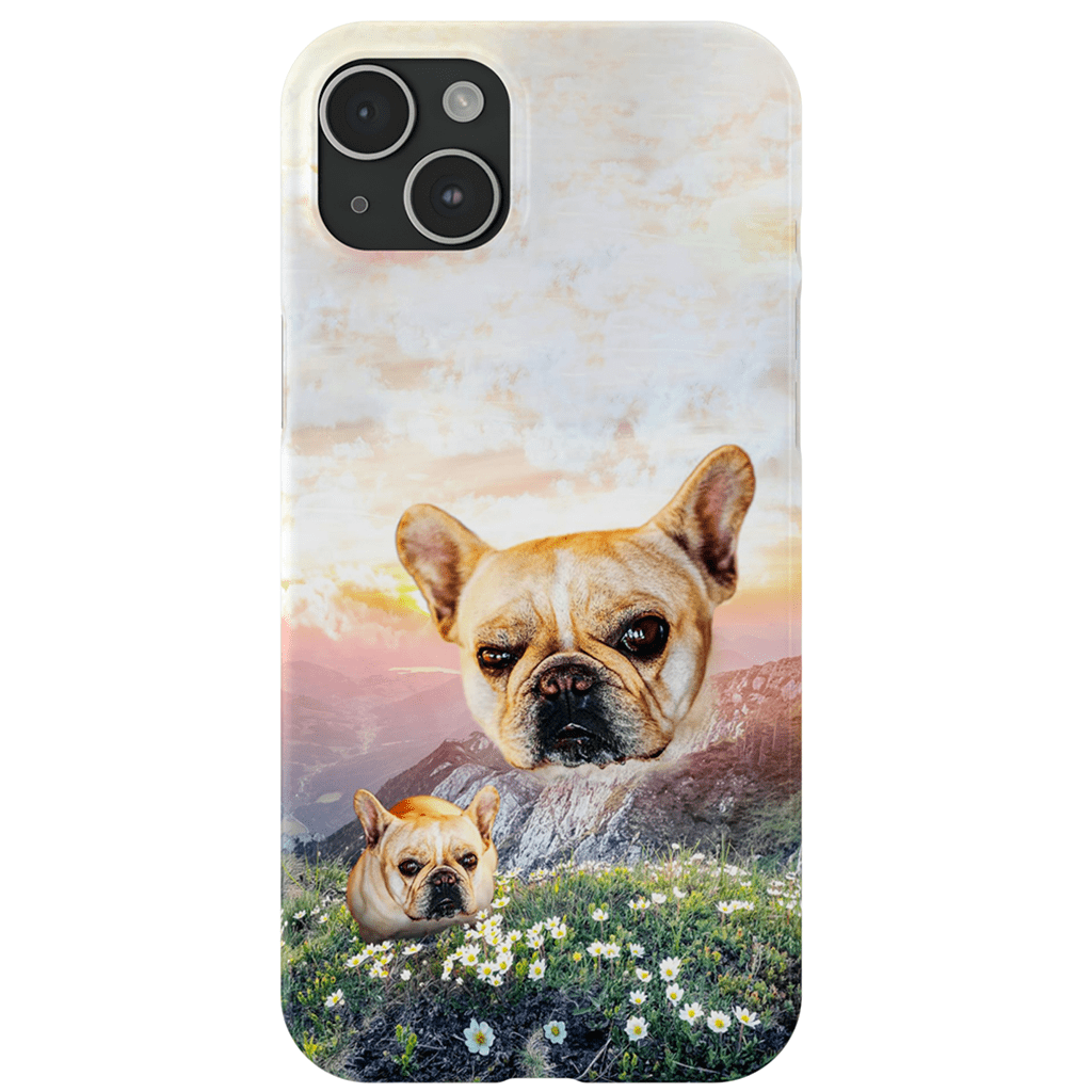 Funda para teléfono personalizada &#39;Majestic Mountain Valley&#39;