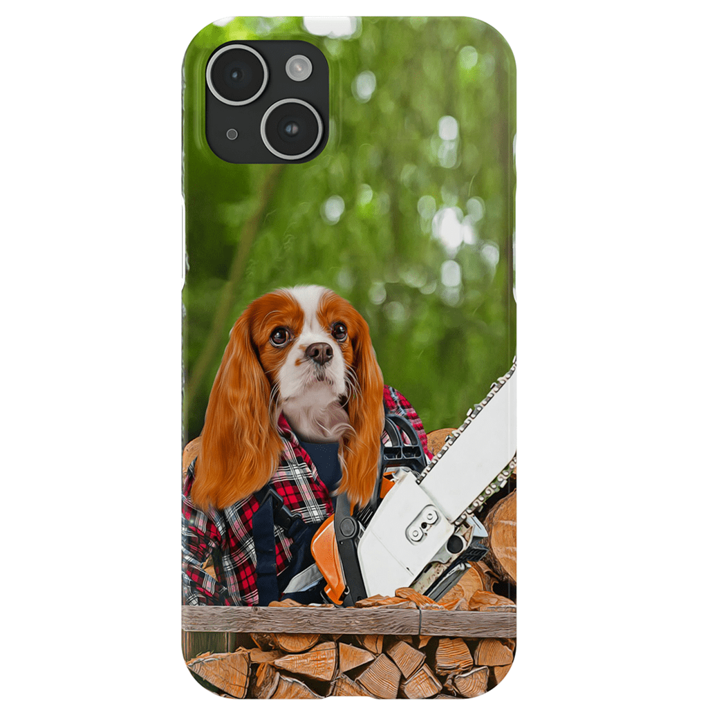 &#39;Lumberwoman&#39; Personalized Phone Case