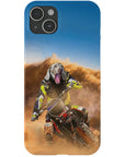 'The Motocross Rider' Personalized Phone Case