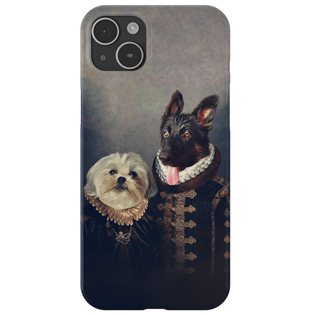 &#39;Duke and Duchess&#39; Personalized 2 Pet Phone Case