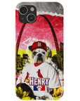 'St. Louis Cardipaws' Personalized Phone Case