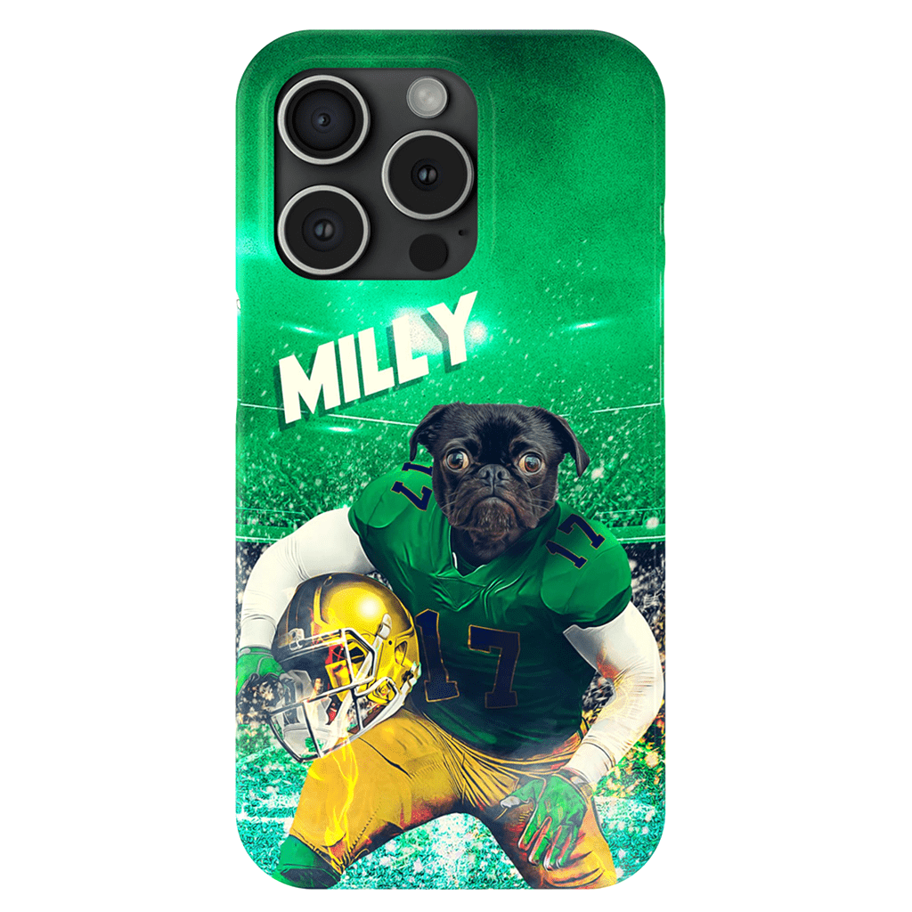 Funda para teléfono personalizada &#39;Notre Dame Doggos&#39;