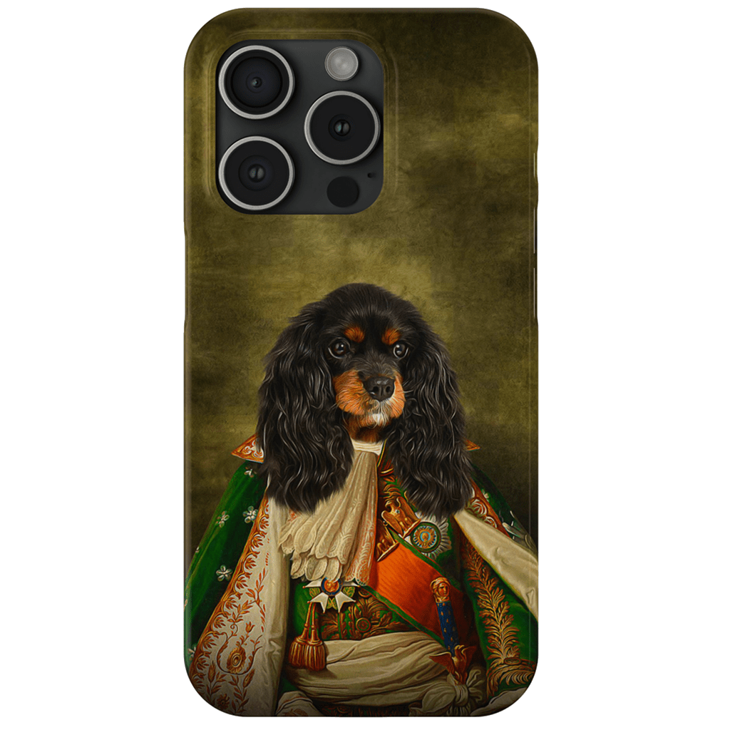 &#39;Prince Doggenheim&#39; Personalized Phone Case