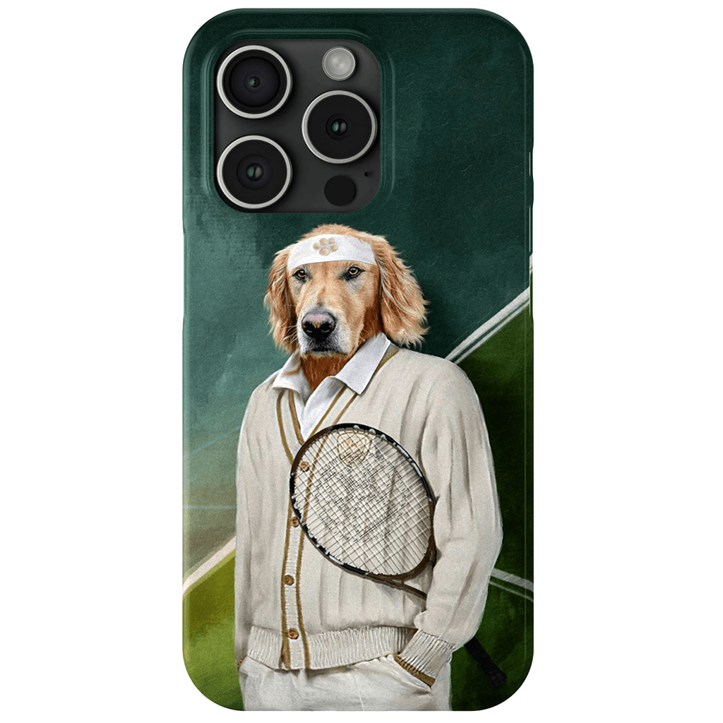 Funda para móvil personalizada &#39;Jugador de tenis&#39;