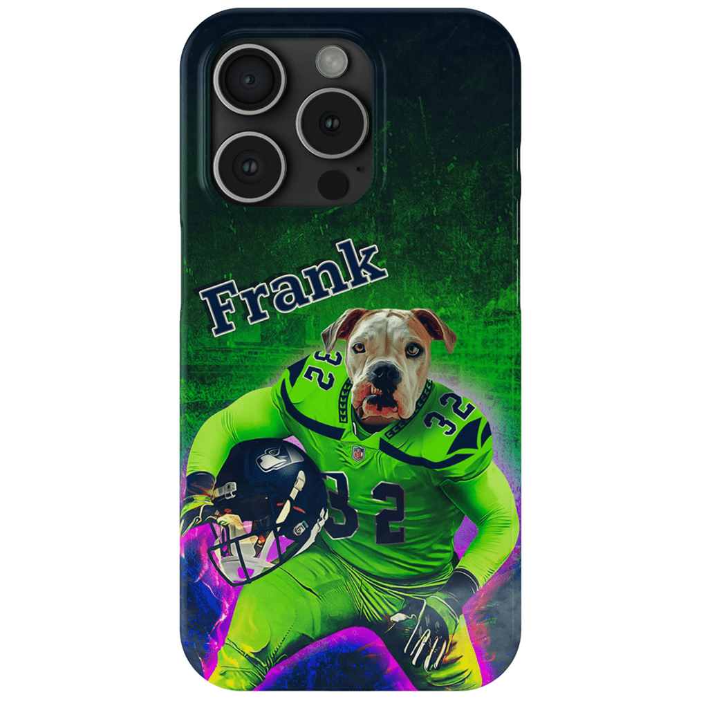 &#39;Seattle Doggos&#39; Personalized Dog Phone Case