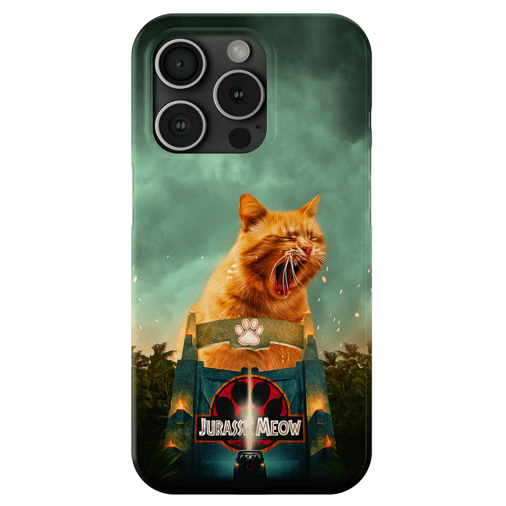 &#39;Jurassic Meow&#39; Personalized Phone Case