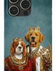 'King and Queen' Personalized 2 Pets Phone Case