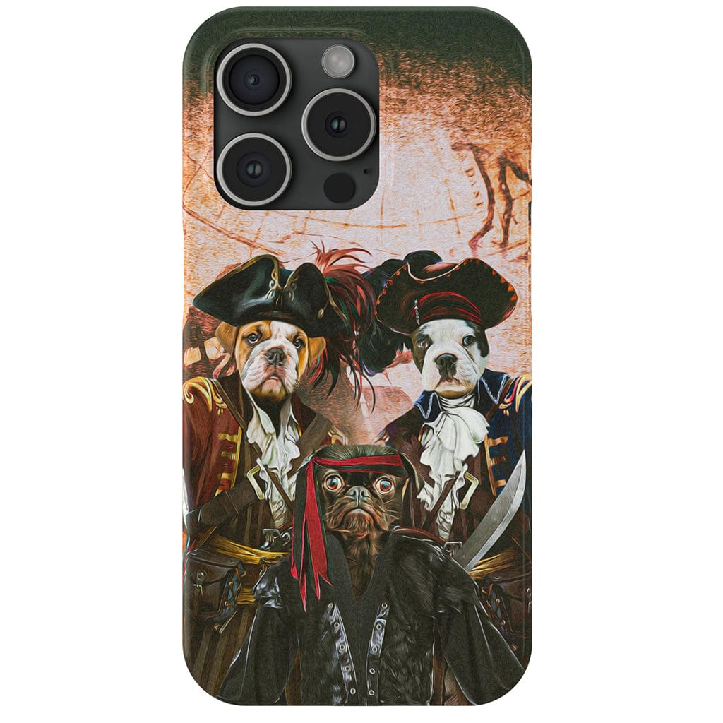 &#39;The Pirates&#39; Personalized 3 Pet Phone Case