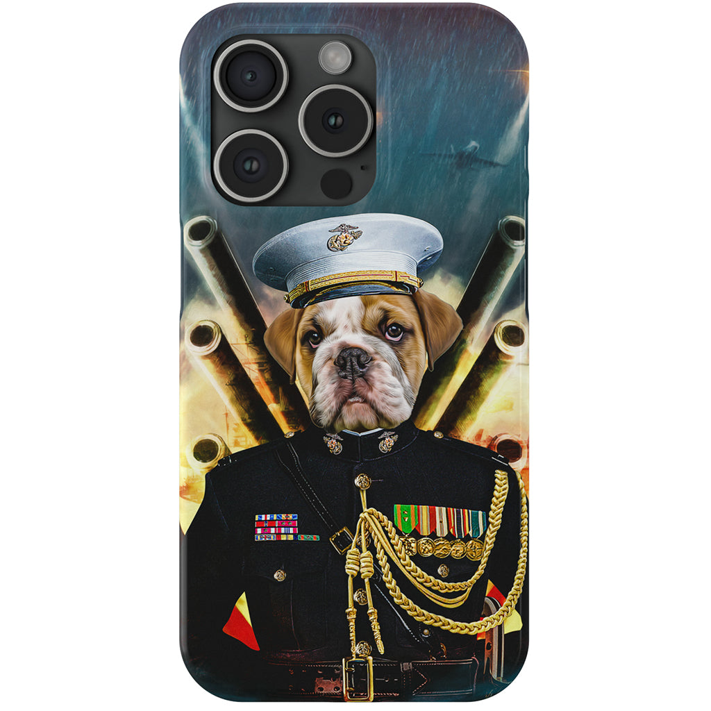 &#39;The Marine&#39; Personalized Phone Case