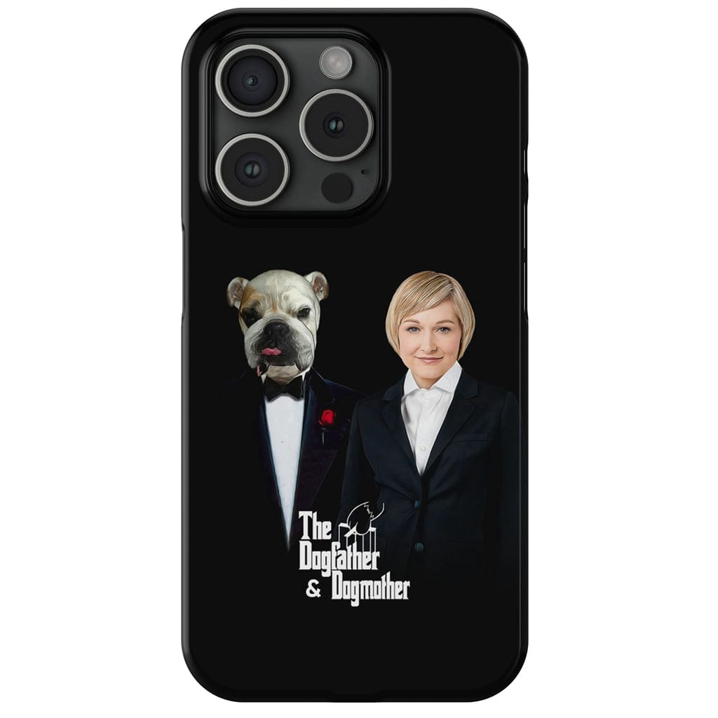 &#39;The Dogfather &amp; Dogmother&#39; Personalized Pet/Human Phone Case