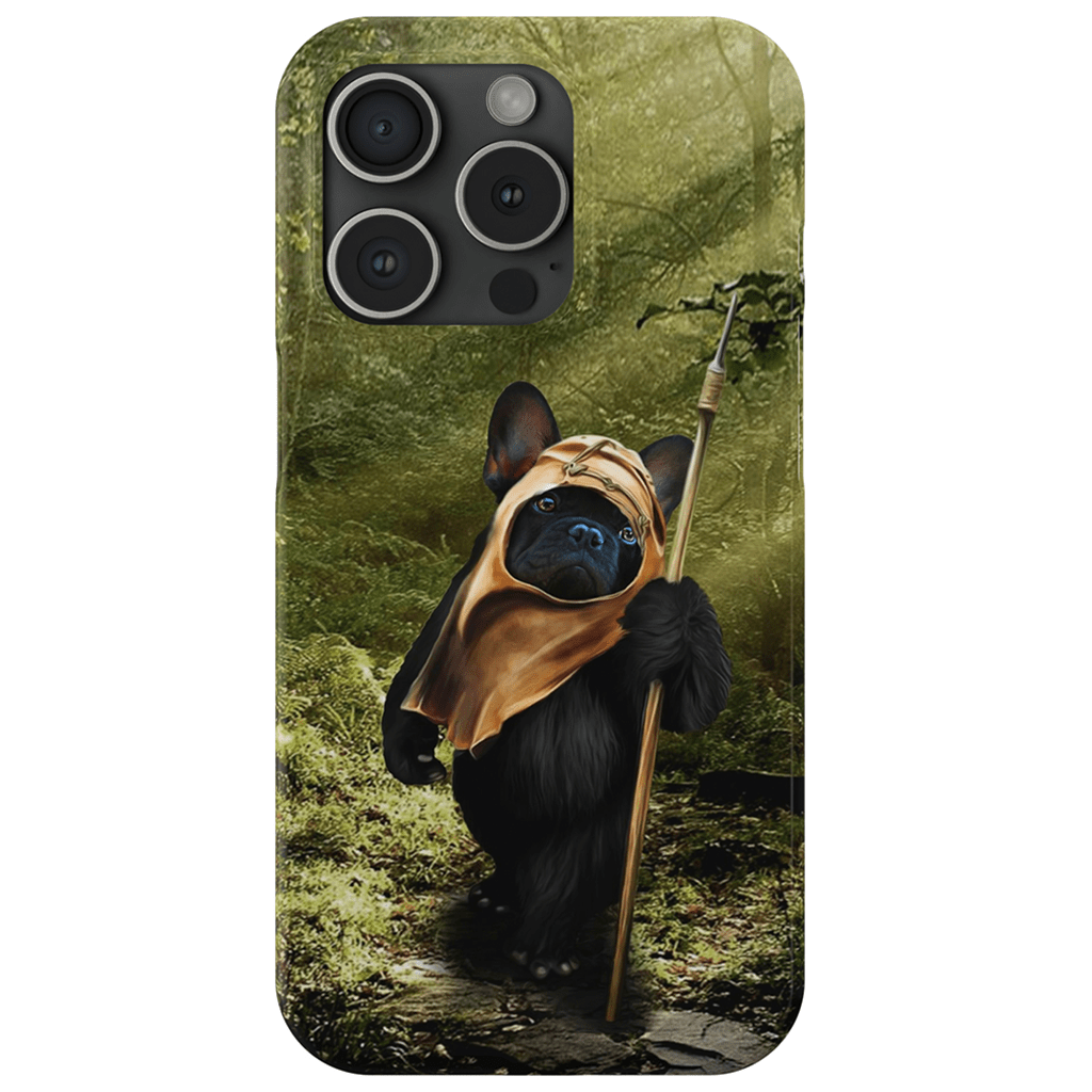 Dogg-E-Wok (versión negra): Funda para teléfono personalizada