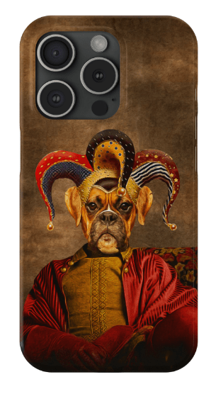 &#39;Jester Doggo&#39; Personalized Phone Case