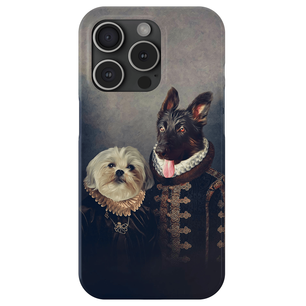 &#39;Duke and Duchess&#39; Personalized 2 Pet Phone Case