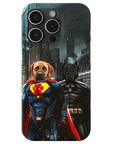 'Superdog & Batdog' Personalized 2 Pet Phone Case