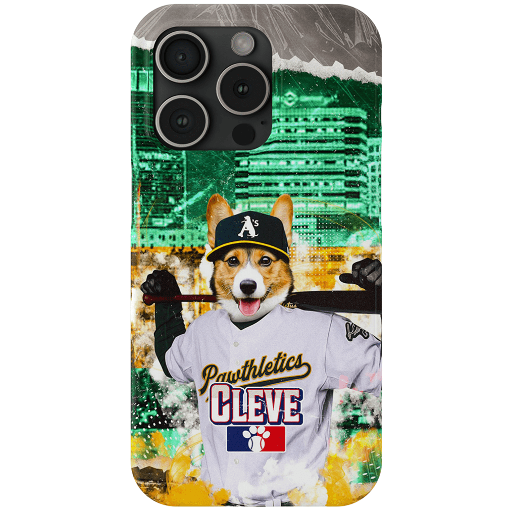 &#39;Oakland Pawthletics&#39; Personalized Phone Case