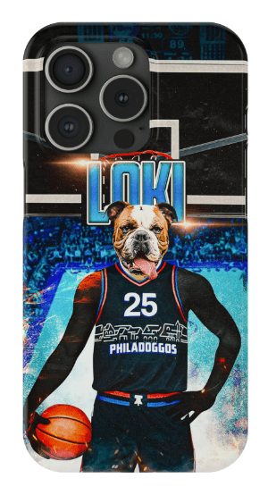 &#39;Philadoggos 76ers&#39; Personalized Phone Case