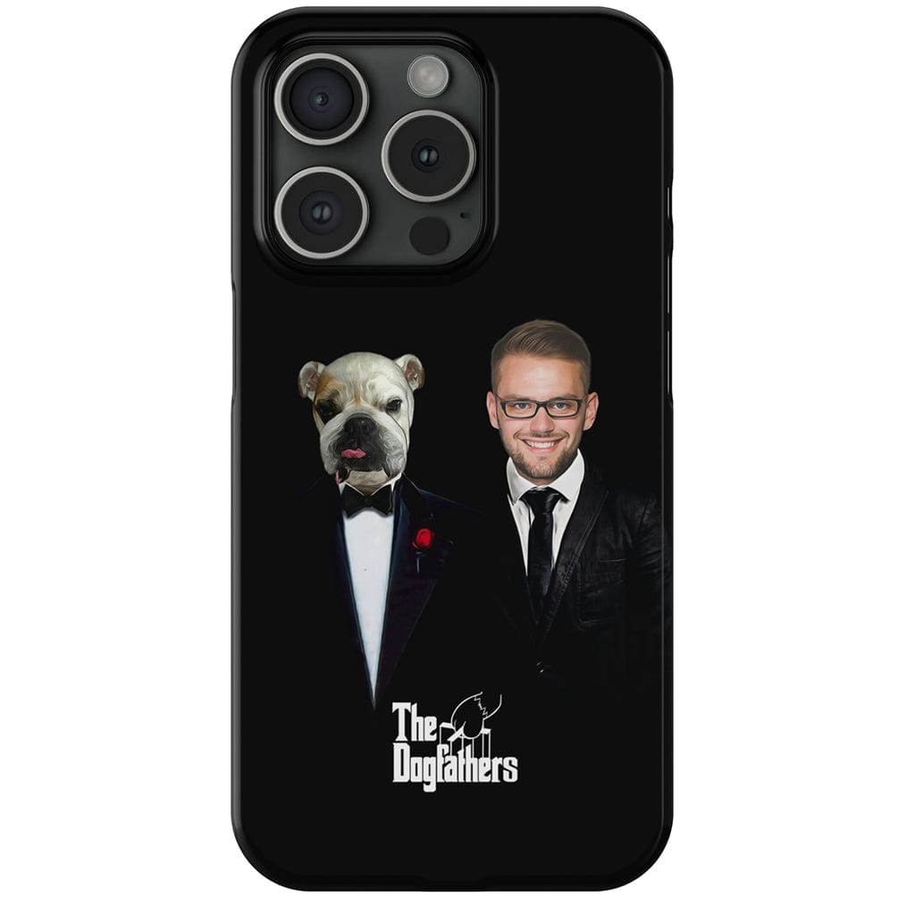 Funda personalizada para teléfono humano o mascota &#39;The Dogfathers&#39;