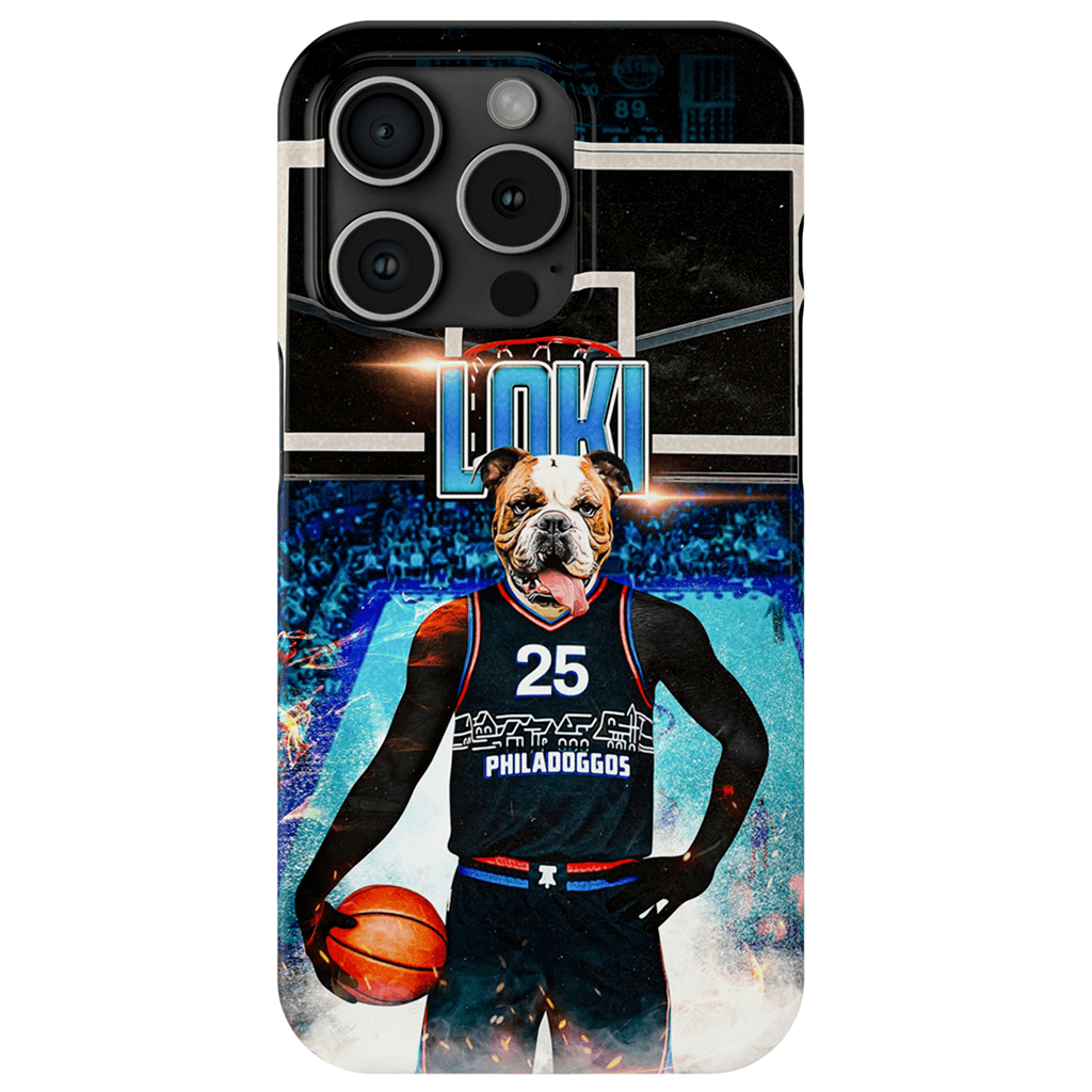 &#39;Philadoggos 76ers&#39; Personalized Phone Case