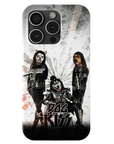 'Kiss Doggos' Personalized 3 Pet Phone Case