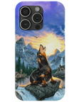 'The Retro Wolf' Personalized Phone Case