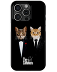 'The Catfathers' Personalized 2 Pet Phone Case