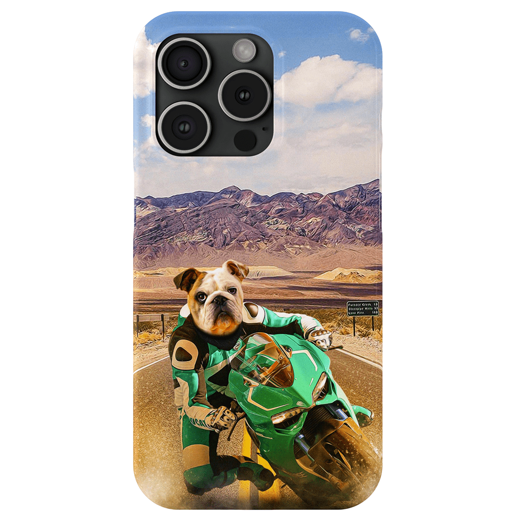 &#39;Kawadawgi Rider&#39; Personalized Phone Case