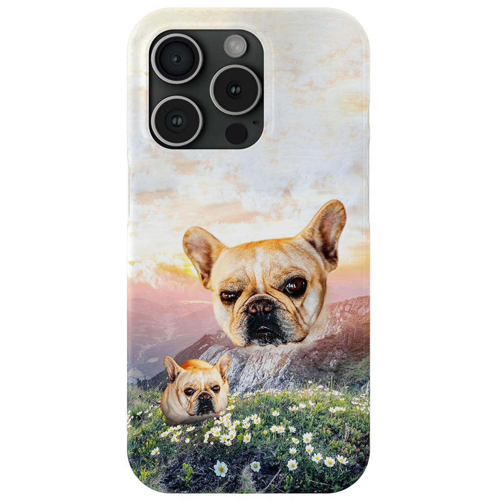 Funda para teléfono personalizada &#39;Majestic Mountain Valley&#39;