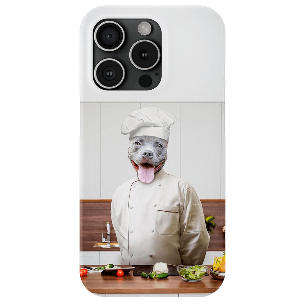 &#39;The Chef&#39; Personalized Phone Case