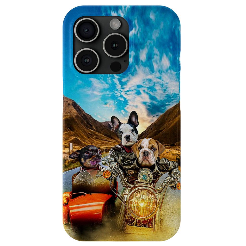 &#39;Harley Wooferson&#39; Personalized 3 Pet Phone Case