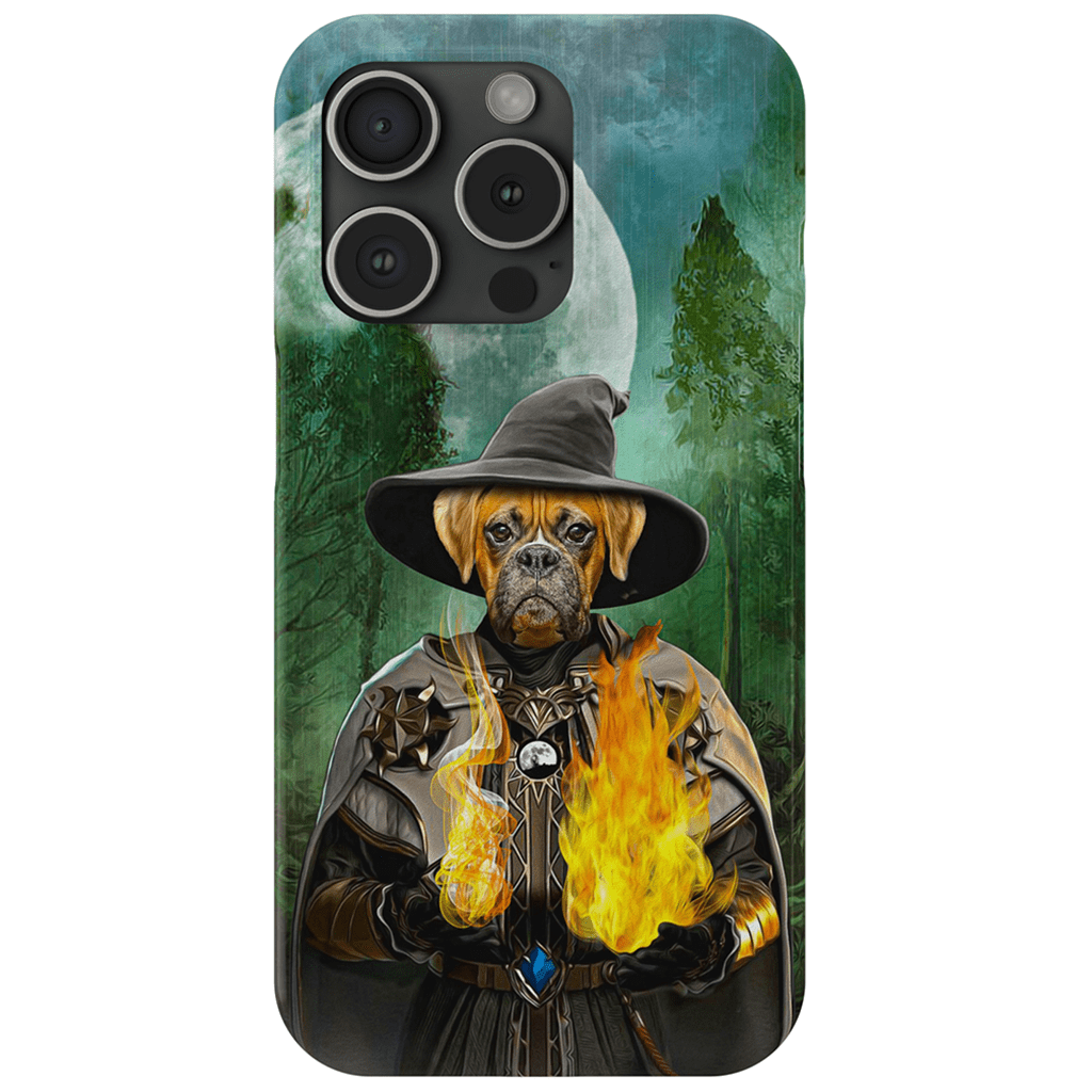 &#39;The Wizard&#39; Personalized Phone Case